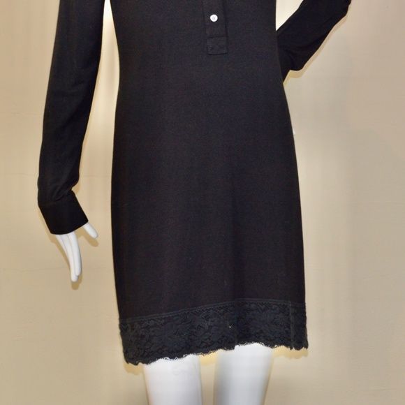 Black Shirt Lace Formal Dress Made in Italy ๐ฎ๐น - Picture 9 of 15